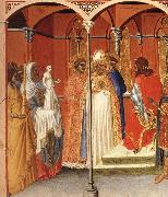 Pietro Lorenzetti St. Sabinus information stathallaren oil painting on canvas